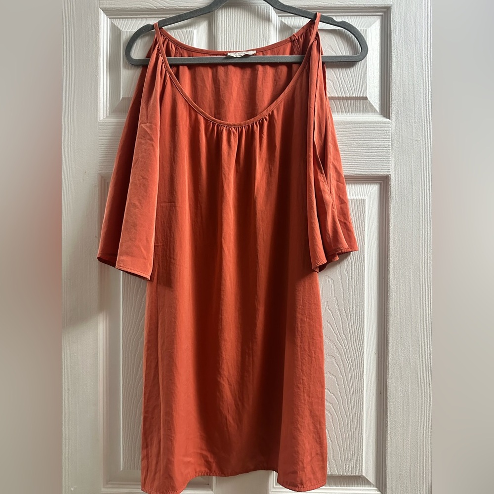 The Impeccable Pig Cold Shoulder Mini Dress Size Small